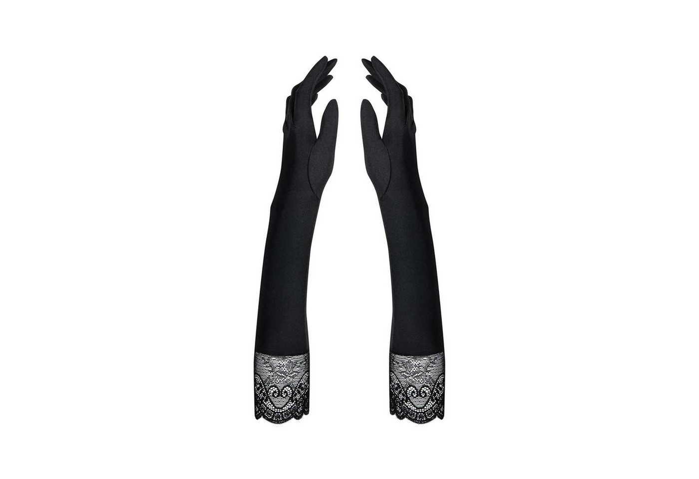 Obsessive Abendhandschuhe OB Miamor gloves black - (O/S) von Obsessive