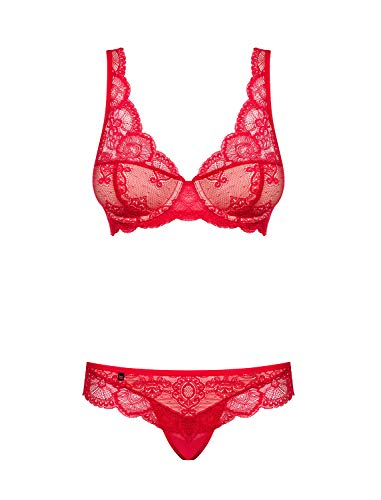 Obsessive Damen BH-Set M346 L/XL von Obsessive