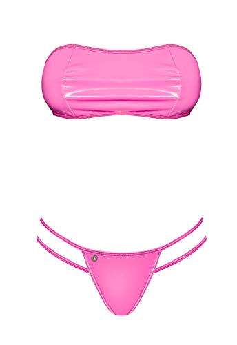 Obsessive Damen BH-Set im Wetlook M1534 S-M von Obsessive