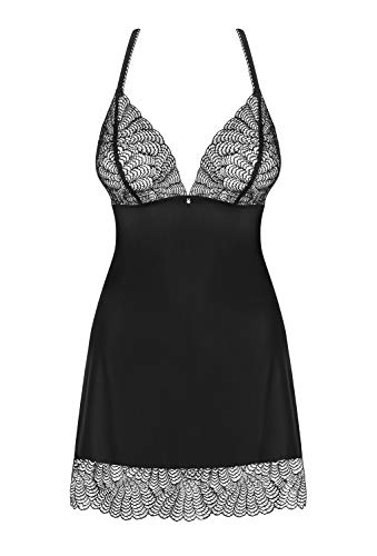 Obsessive Damen Chemise mit String M735 S/M von Obsessive