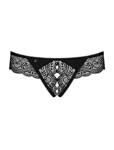 Obsessive Damen Crotchless Thong M549 L/XL von Obsessive