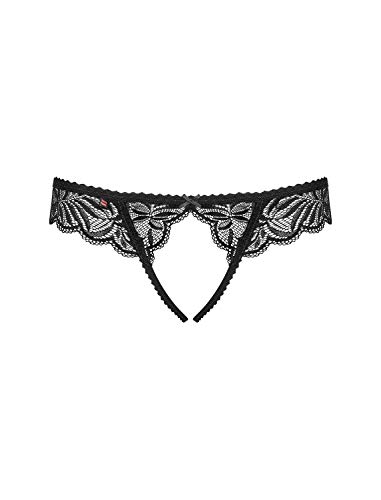 Obsessive Damen Crotchless Thong M813 L/XL von Obsessive