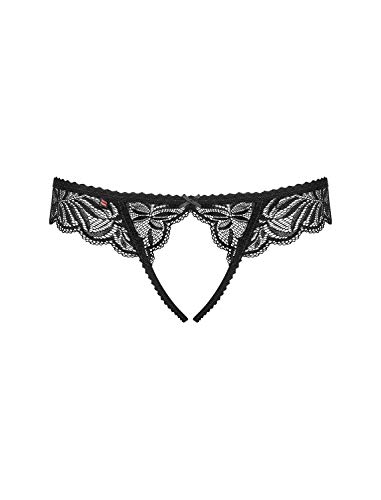 Obsessive Damen Crotchless Thong M813 L/XL von Obsessive