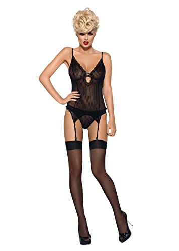 Obsessive Damen Women's Hosiery Unterwäsche, Black, XL von Obsessive