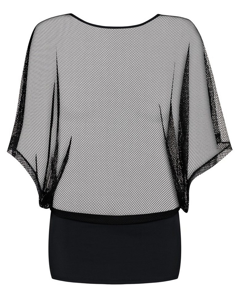 Obsessive Netzkleid Obsessive- Kleid Punker - (L-XL,S-M) von Obsessive