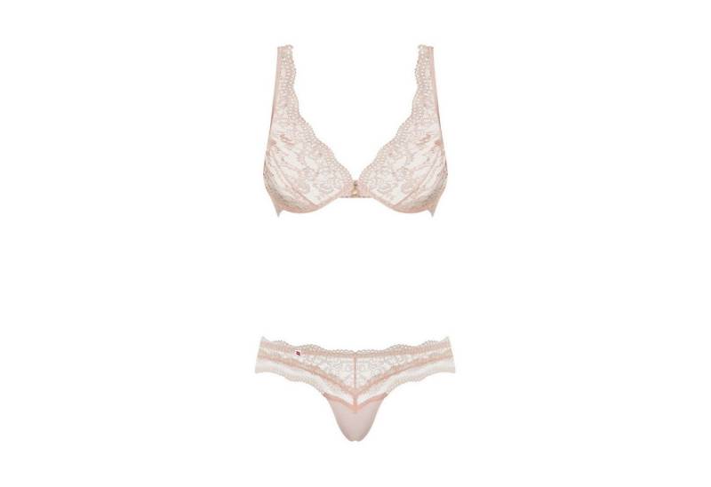 Obsessive Set: Bügelloser BH OB Luvae 2 pcs set pearl - (L/XL,S/M) von Obsessive