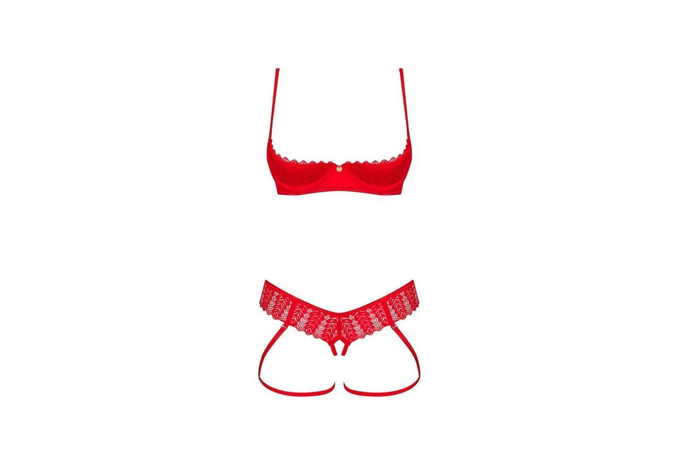 Obsessive Set: Ouvert-BH Obsessive - Set Ingridia - (M/L,XL/2XL,XS/S) von Obsessive