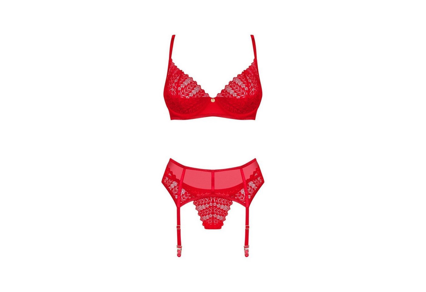 Obsessive Set: Schalen-BH Obsessive - Set Ingridia - (M/L,XL/2XL,XS/S) von Obsessive