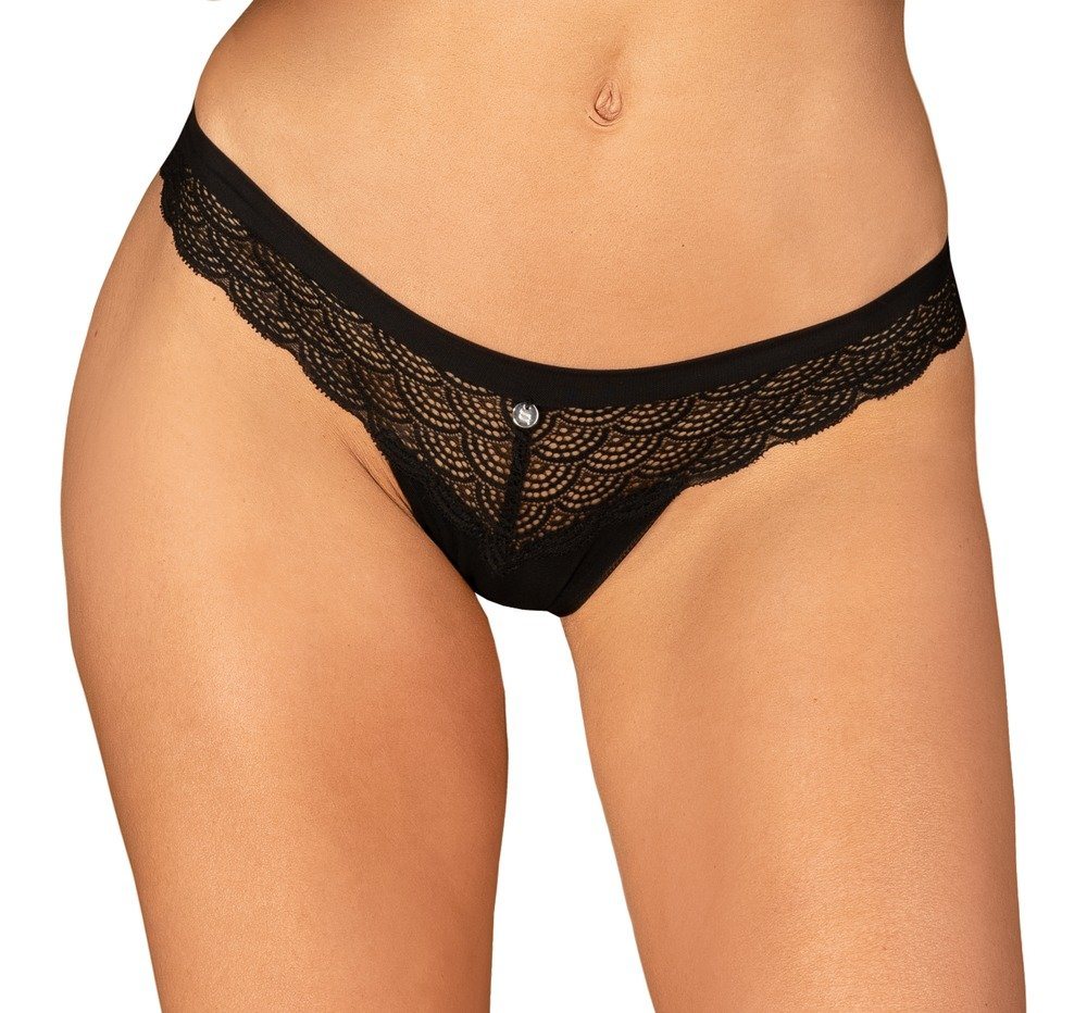 Obsessive String Chemeris String - schwarz (1-St) geometrische Spitze Obsessive String Chemeris String - schwarz (1-St) geometrische Spitze von Obsessive