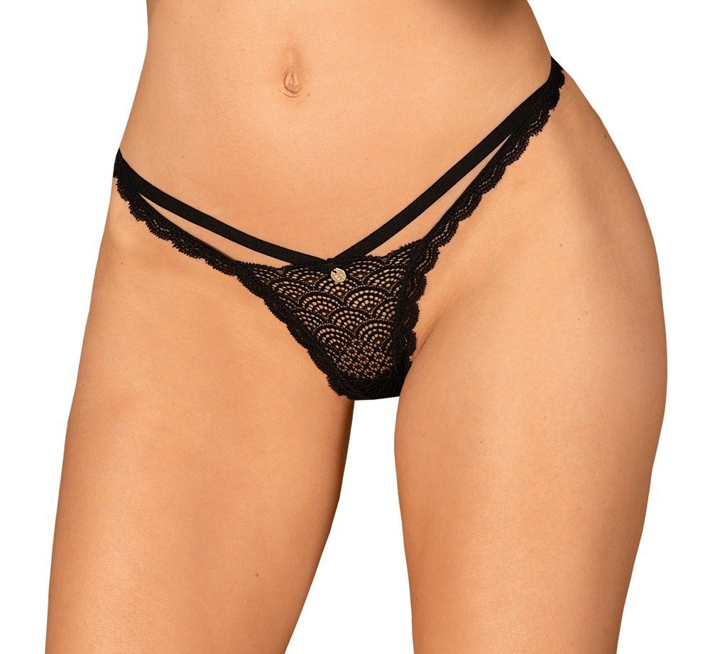 Obsessive String Chemeris String - schwarz (1-St) aus raffinierter Spitze Obsessive String Chemeris String - schwarz (1-St) aus raffinierter Spitze von Obsessive