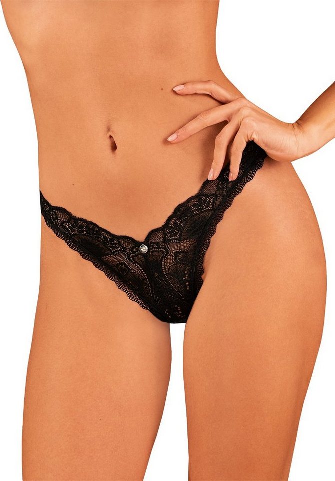 Obsessive String Donna Dream String - schwarz (1-St) transparente Spitze Obsessive String Donna Dream String - schwarz (1-St) transparente Spitze von Obsessive