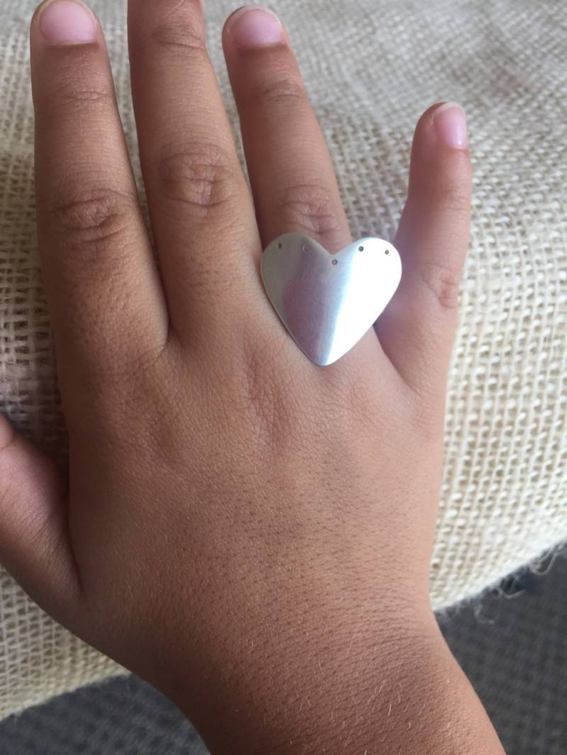 Holes-In-My-Herz Silber Ring Holes-In-My-Herz Silber Ring von ObsidianandSnow