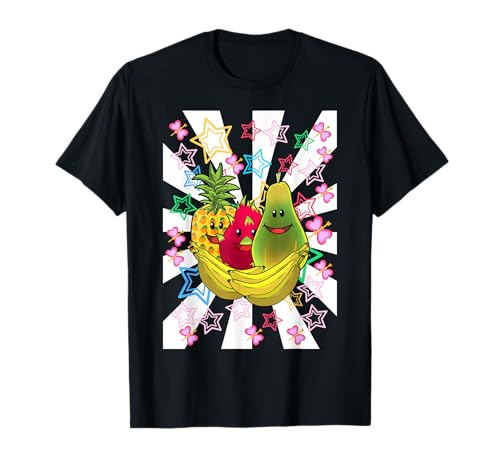 Kind Exotisch Früchte Frucht Retro 80er Sommer Teenie Obst T-Shirt Kind Exotisch Früchte Frucht Retro 80er Sommer Teenie Obst T-Shirt von Obst Früchte Frucht