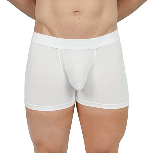 Obviously EliteMan Boxershorts 7,6 cm Beinlänge, Weiss/opulenter Garten, Large von Obviously