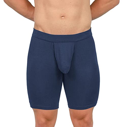 Obviously EliteMan Boxershorts, 23 cm Bein, Marineblau, XX-Large von Obviously