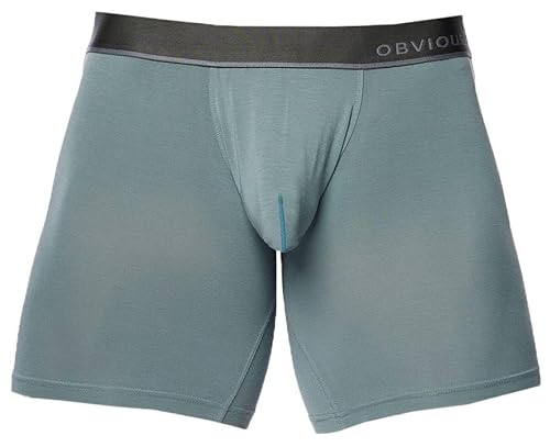 Obviously PrimeMan – Boxershorts, 15,2 cm Beinlänge, Schiefer, Large von Obviously