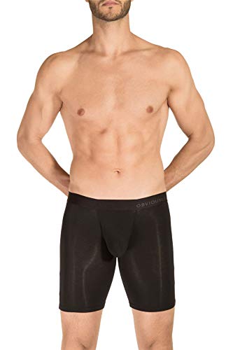 Schwarz PrimeMan AnatoMAX Boxer Brief 9inch Bein - Mittelgroß von Obviously von Obviously