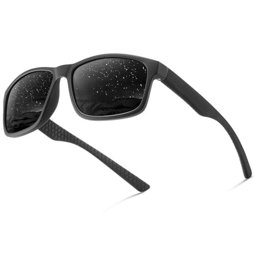 Occhsouo Klassische Herren-Sonnenbrille, polarisiert, Roche Black von Occhsouo