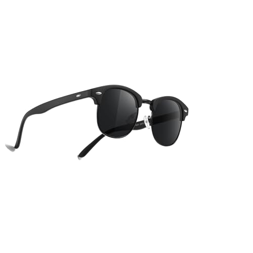 Occhsouo Polarisierte Sonnenbrille für Herren – vollständiger UV-Schutz, modernes Design, Umbra Black von Occhsouo