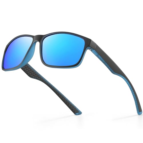 Occhsouo Sonnenbrille, polarisiert, für Männer und Frauen, Schutz, klassischer Stil, marineblau von Occhsouo