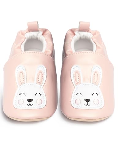 Occulto Baby Krabbelschuhe (Modell: Elia), Lauflernschuhe Mädchen & Jungen Hase 18-24 Monate von Occulto