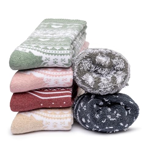 Occulto Damen Norweger Socken 6er Pack (Modell: Frida) Mix 39-42 von Occulto