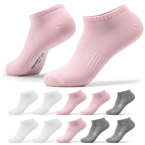 Occulto Damen Sneaker Socken 10er Pack (Modell: Diana) Pink Mix 35-38 von Occulto