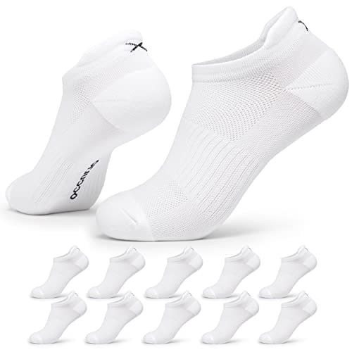 Occulto Damen Sport Sneaker Socken 10er Pack (Modell: Katrin) Weiß 35-38 von Occulto