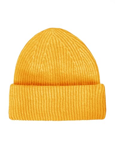 Occulto Damen Winter Mütze (Model: Emma) Gelb von Occulto