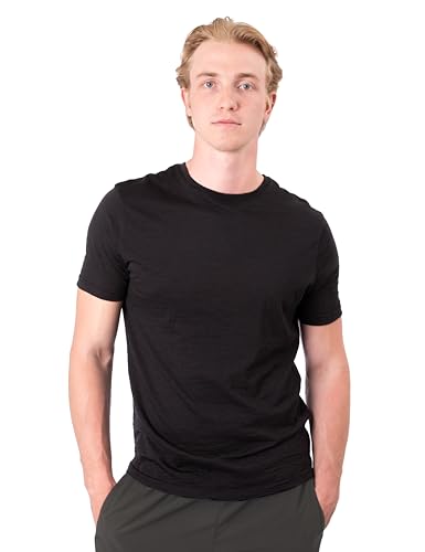 Occulto Herren 100% Merino Shirt (Modell: Montreal) Schwarz M von Occulto
