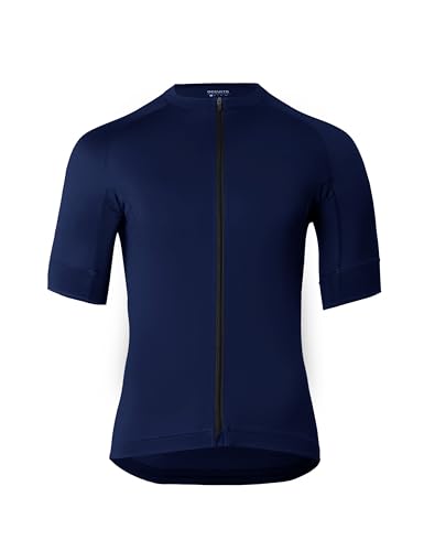 Occulto Herren Radtrikot (Modell: Milano), Fahrradtrikot, Rennrad Trikot, Fahrrad Trikot Navy XXL von Occulto