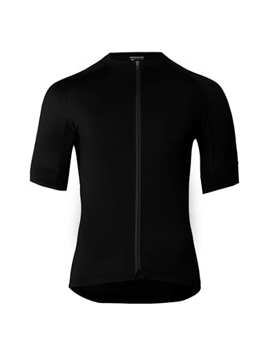 Occulto Herren Radtrikot (Modell: Milano), Fahrradtrikot, Rennrad Trikot, Fahrrad Trikot Schwarz M von Occulto
