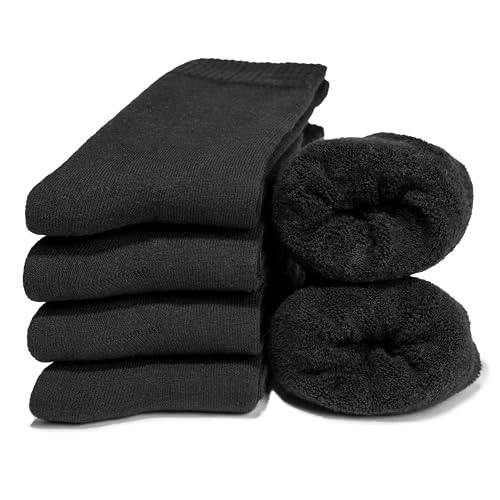 Occulto Herren Warme Wintersocken 6er Pack (Modell: Bille) Schwarz 39-42 von Occulto