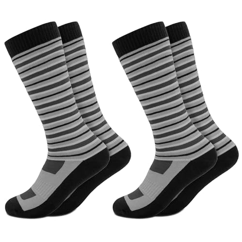 Occulto Kinder Skisocken 2er Pack (Modell: Mondi) Grau 35-38 von Occulto