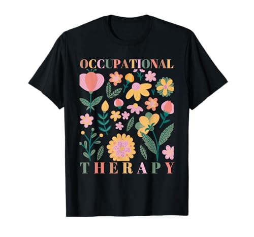 Occupational Therapy Funny OT Gifts - Therapeuten-Monat T-Shirt für Frauen - Schwarz, Klein, Klassisch, Halbarm, Pullover, Stretch, EU 39-40, Crew-Ausschnitt, Regulär, EU S von Occupational Therapy Funny OT Gifts