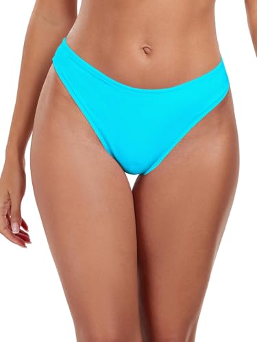 Ocean Blues Damen Cheeky Bikini-Höschen Himmelblau - Größe XL, Mittlerer Bund von Ocean Blues