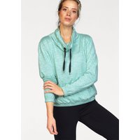 Große Größen: Ocean Sportswear Sweatshirt, türkis meliert, Gr.40/42-56/58 von Ocean Sportswear