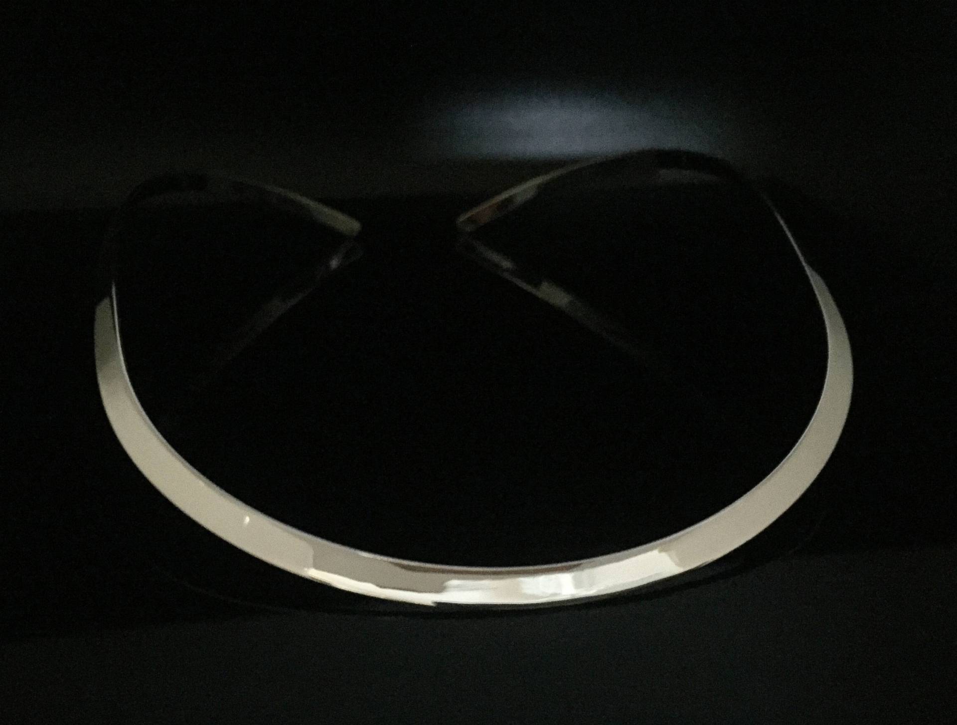 5 Mm Sterling Silber Halsband // 925 45 cm Geprägt Und Geschliffen Medium Gage von OceanGemsCo