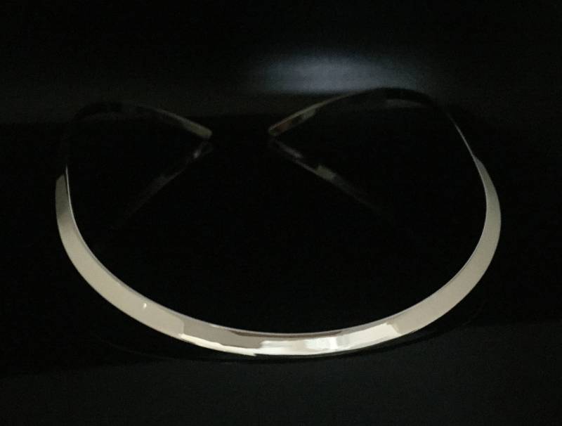 5 Mm Sterling Silber Halsband // 925 45 cm Geprägt Und Geschliffen Medium Gage von OceanGemsCo