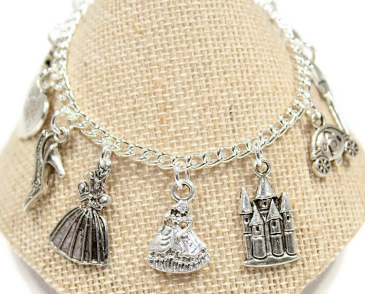 Aschenputtel Armband - Schmuck Prinzessin Geschenk -Märchen -Mädchen von OceanPalmsJewelry