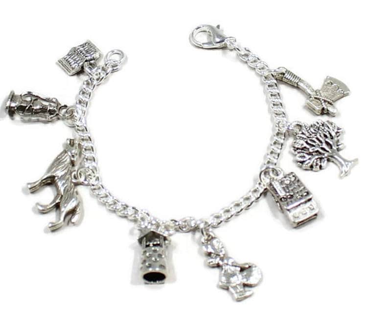 Rotkäppchen Armband, Mädchen Märchen Schmuck, Bettelarmband von OceanPalmsJewelry