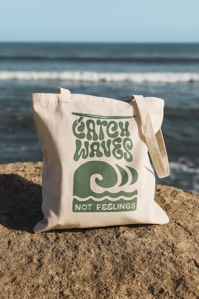 Surfer-Einkaufstasche Surfer-Einkaufstasche von Oceanreplay