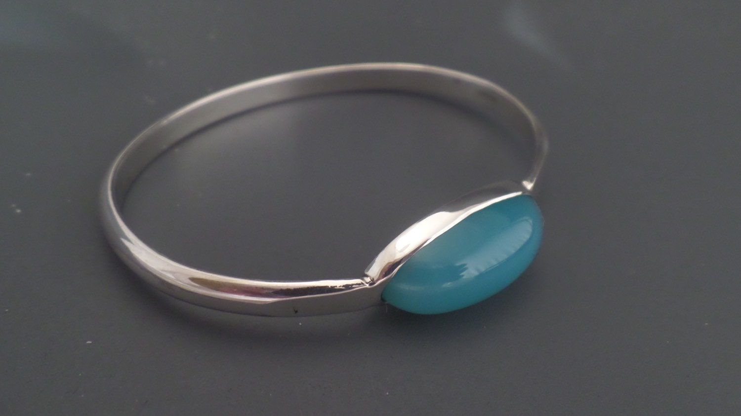 Chalcedon Armreif Chalcedon Armreif von OceansNeverEnd
