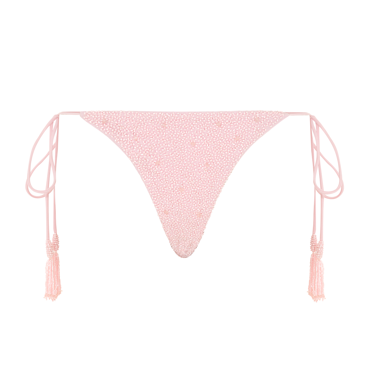 Nixie Tropical Low Coverage Pink Bikini Bottoms von Oceanus Swimwear