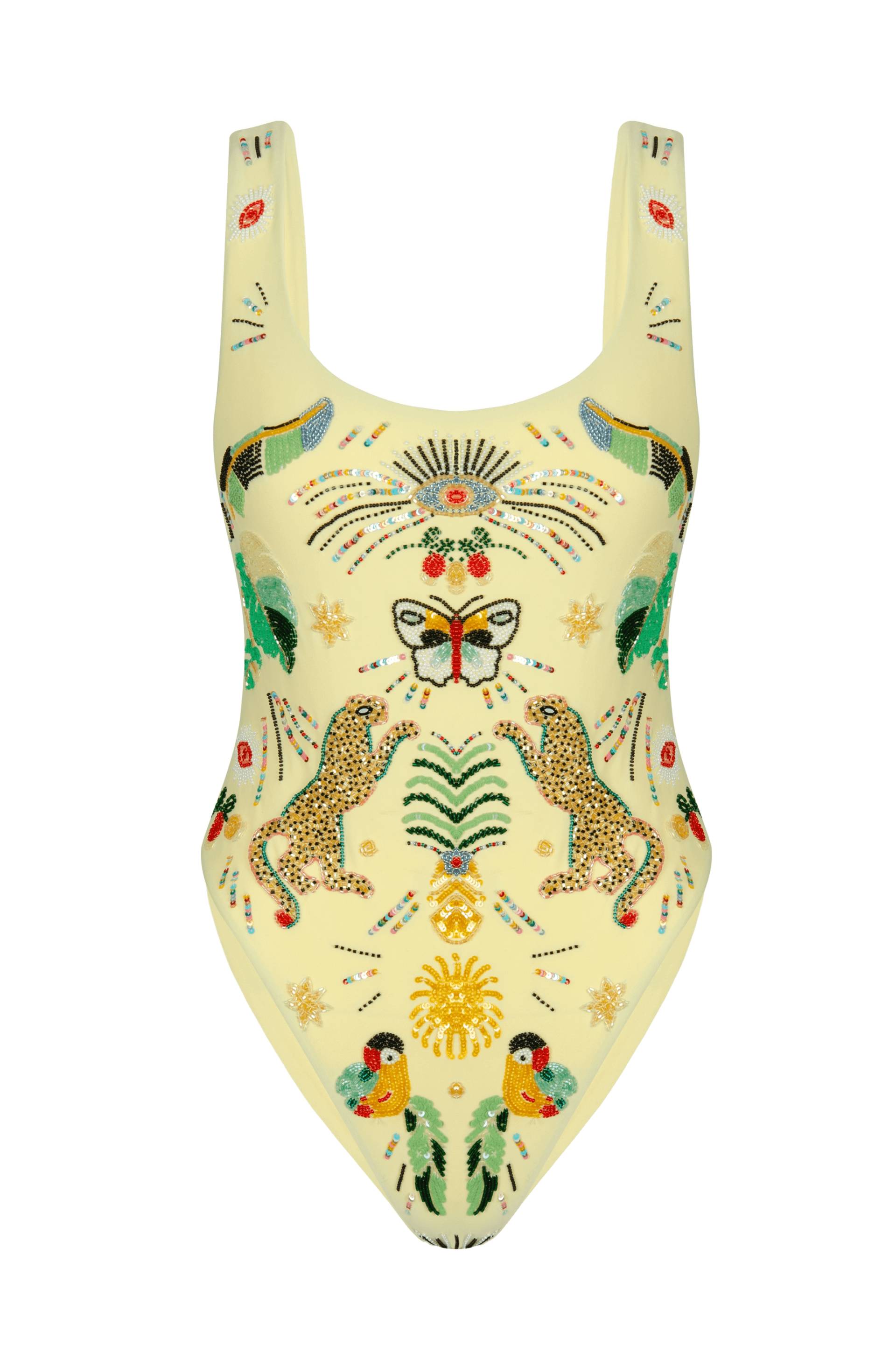 Willow Embroidered Swimsuit von Oceanus Swimwear