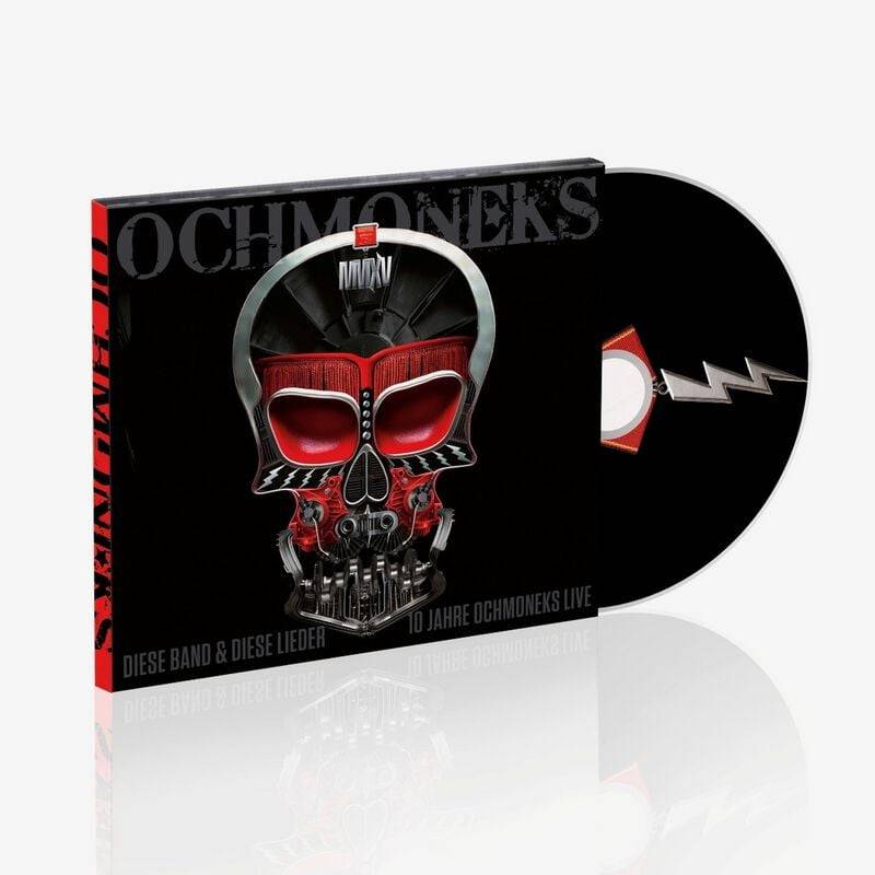 Diese Band & Diese Lieder - 10 Jahre Ochmoneks live von Ochmoneks - CD (Digipak) von Ochmoneks