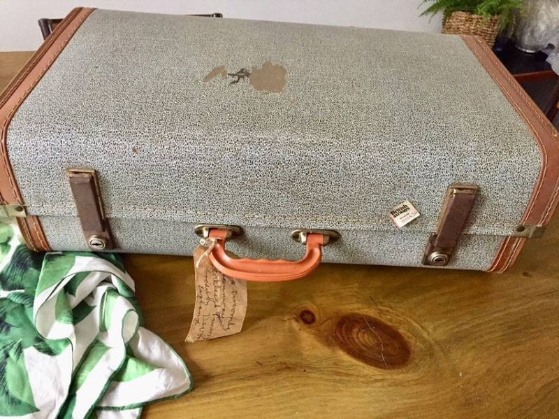 Vintage Brauner Koffer von Ocovintage