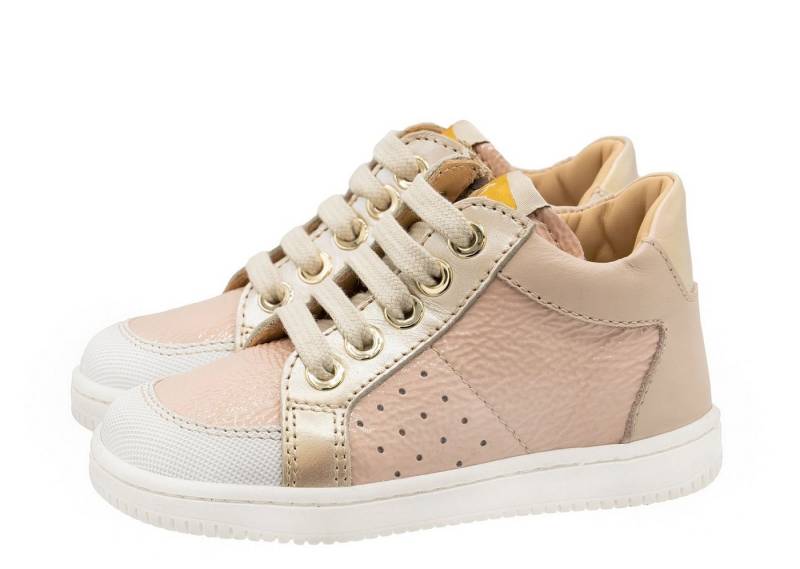 Ocra Ocra Schuhe Lauflernschuhe Mädchen D076 pflanz. geg. Rosa Schnürschuh von Ocra