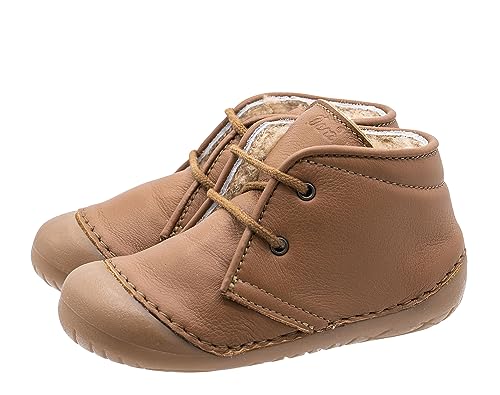 Ocra Schuhe Lauflernschuhe mit Lammfell A330 pflanz. geg. Braun, Schuhgröße:EUR 21 von Ocra