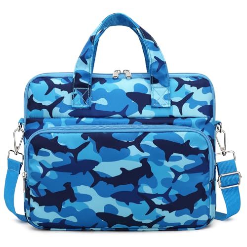 Octsky Kinder-Tablet-Tragetasche – 32,5 cm (12,5 Zoll), mit Schultergurt, weiches Futter von OctSky